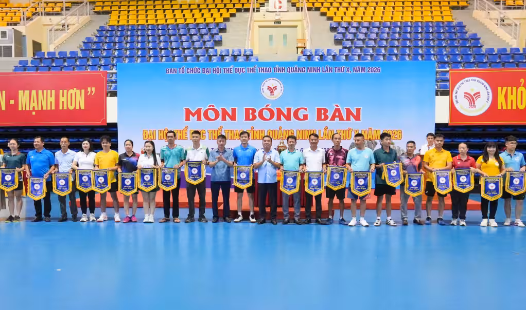 Giải Bóng bàn Đại hội Thể dục Thể thao Quảng Ninh lần thứ X: Sân chơi chuyên nghiệp và phong trào